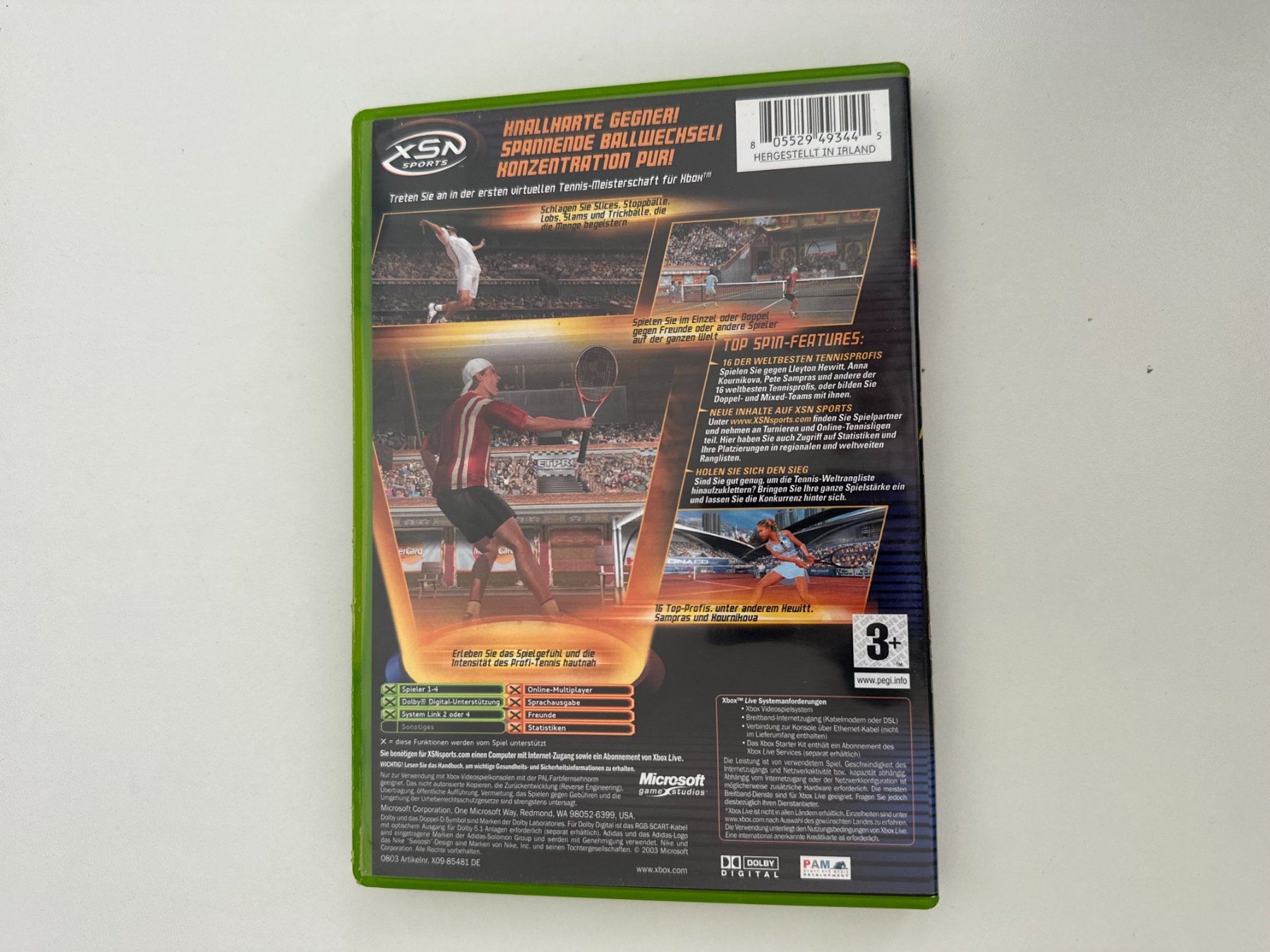 Microsoft Giochi: Top Spin, Xbox Original – Usato da Couvet venduto da Aura_aura 2