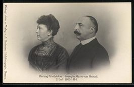 Herzog Friedrich und Herzogin Marie von 
