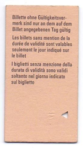 Biglietti: Billette Landquart - Chur – Usato da Langenthal venduto da Sammlungs_aus 1