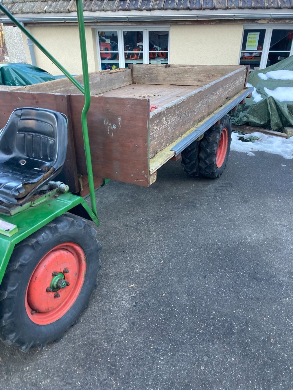 Schilter Trattori: Transporter Schilter 2000 mit MFK – Usato da Bauma venduto da Hmuggi 1