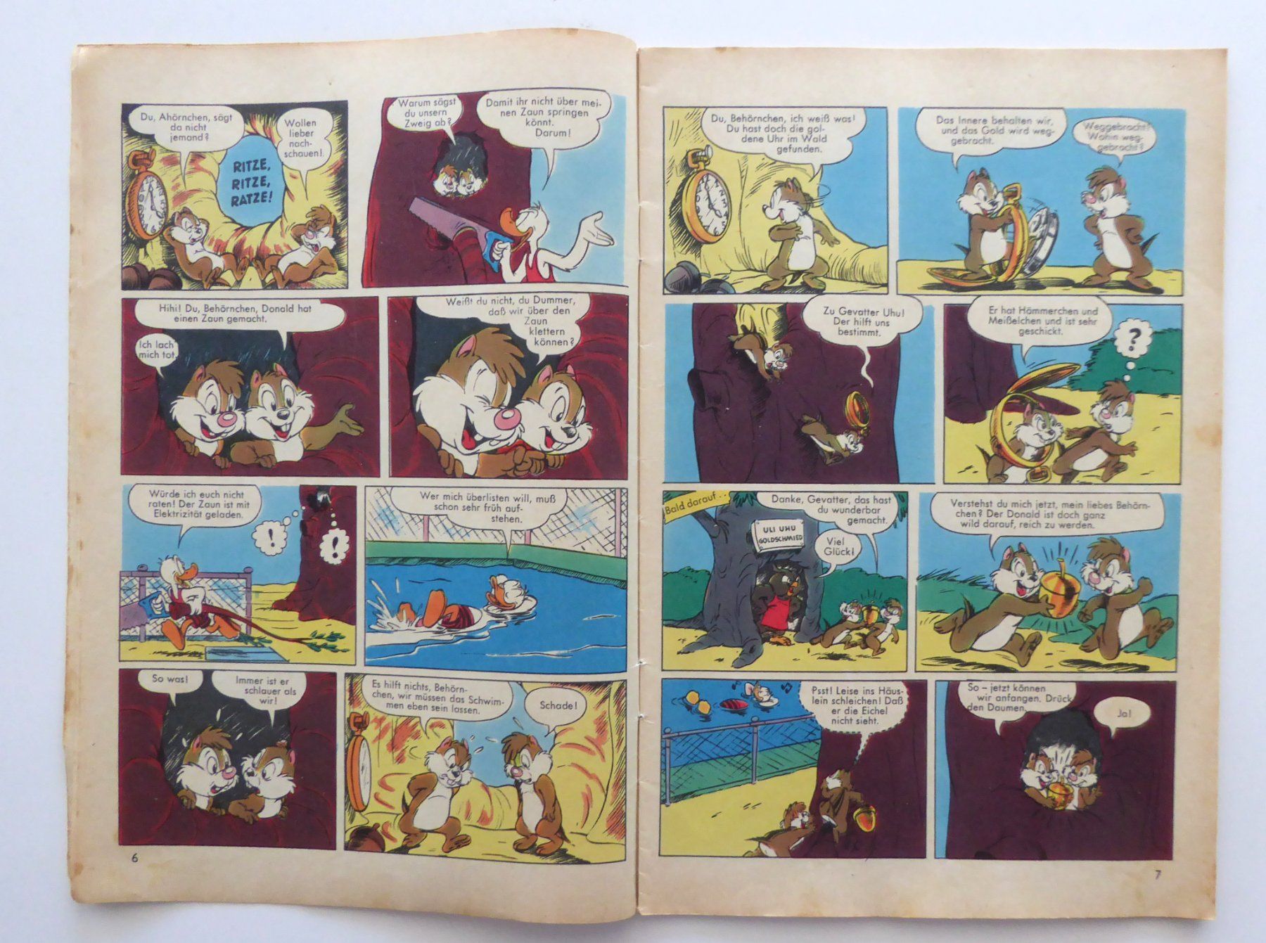 Fumetti: WD Micky Maus Heft Nr. 8 April 1957 – Usato da Aesch BL venduto da Kauri1 3