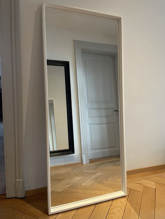 Miroir IKEA NISSEDAL Blanc - 65x150 Cm - Neuf Sous Emballage