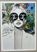 Death: Chanel Brigitte Bardot, POP Art, signiert 80/100
