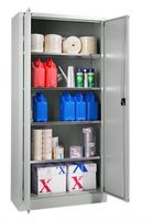 Armoire métallique à matériel, verrouillable, 4 étagères