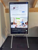 Samsung Flip Pro WM55B 55" + Original Samsung Standfuss