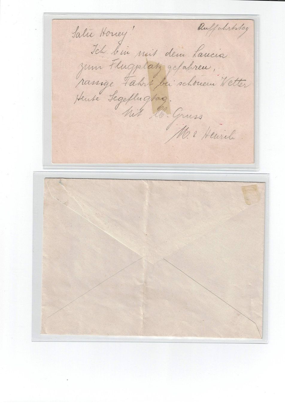 Tous les timbres: Schweiz, 9 Flugpostbelege 3 – D'occasion à Hinteregg par McCharly01 2