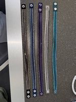 5 bracelets Swarovski 