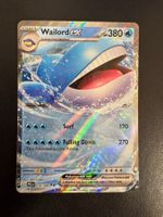 Wailord ex Pokemon Karte EN aus dem Pitch Black Set