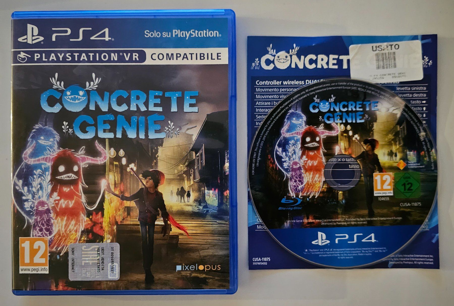 Sony Giochi: Concrete Genie (PS4) – Usato da Holziken venduto da Miglioregamesnmore