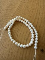 Boho chic Aa 0.5-0.6cm Süsswasserperlen Strang-neu