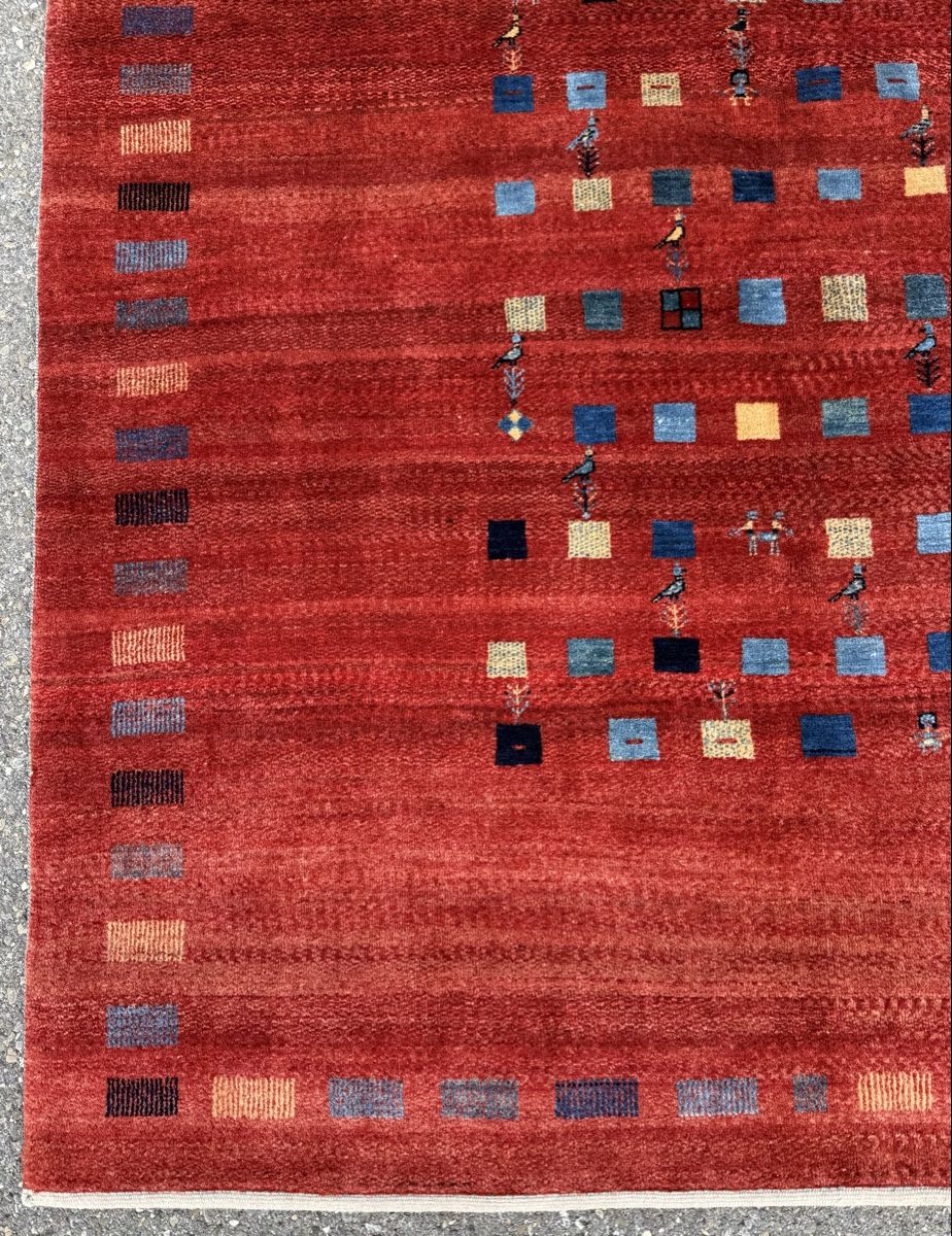 Gabbeh Tappeti: Wunderschöner Perserteppich ;Gabbeh 255x200.cm – Usato da Sempach venduto da Star7 3