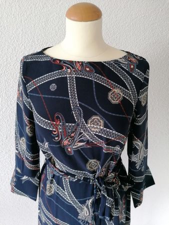 Kleid, Paisley Muster, Gr. 34, neuwertig
