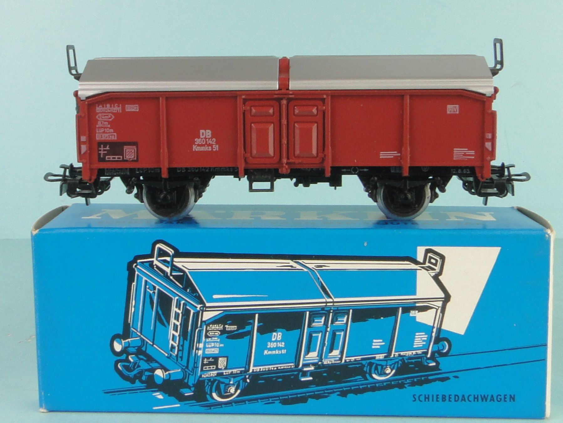 Märklin Trains électriques: Märklin 4619 Schiebedachwagen, NEU – D'occasion à Bülach par cann11