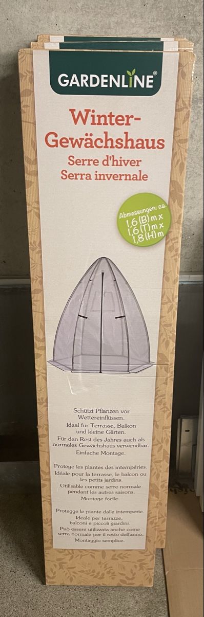 Tende & Padiglioni: Neues Gardenline Winter-Gewächshaus No. 2 – Nuovo e nell'imballaggio originale da Weisslingen venduto da HeinzH01 2
