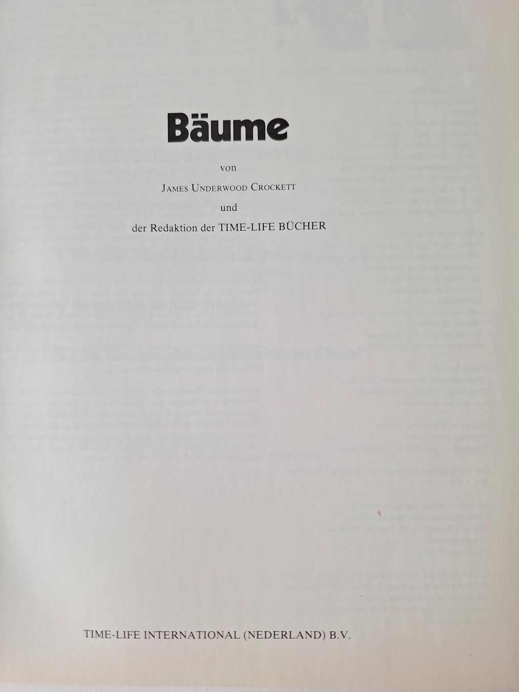 Livres: Bäume, Time-Life Handbuch der Gartenkunde – D'occasion à Zürich par t24_de 1