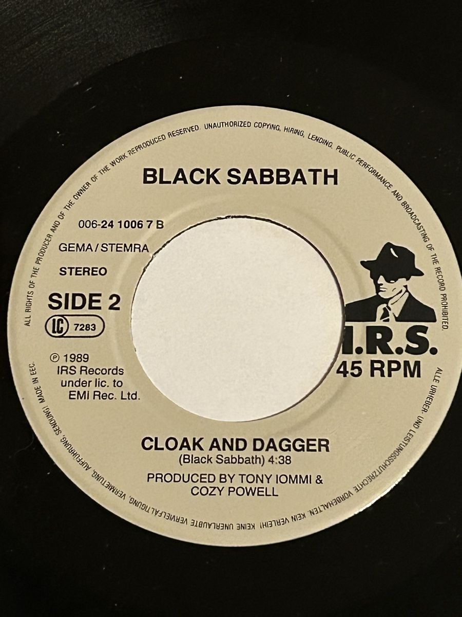 Dischi in vinile: Black Sabbath. 1989. Headless Cross – Usato da Faulensee venduto da Mizuno06 3