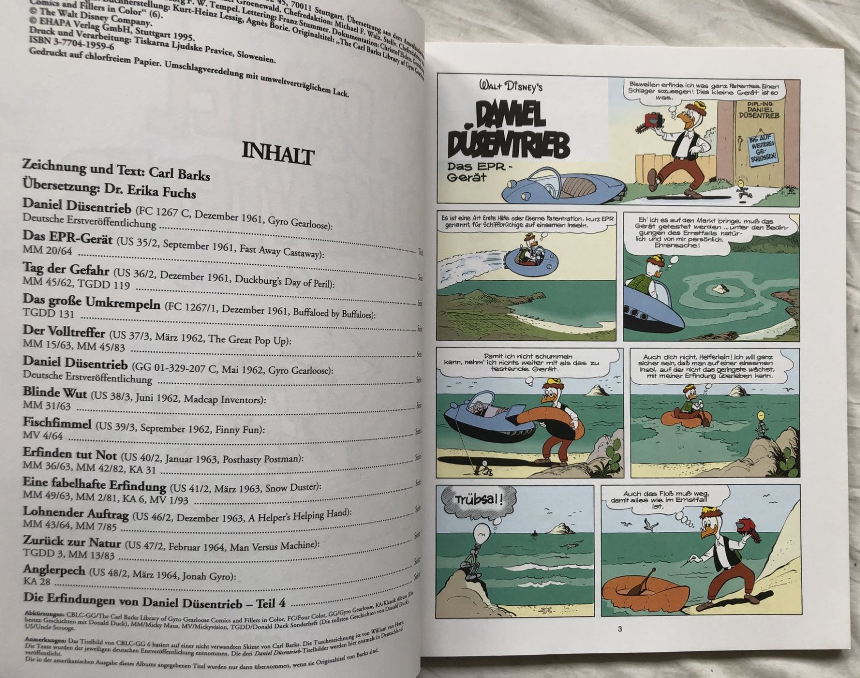 Fumetti: Barks Library Special - Daniel Düsentrieb - Band 6 – Usato da Schaffhausen venduto da durruti 2