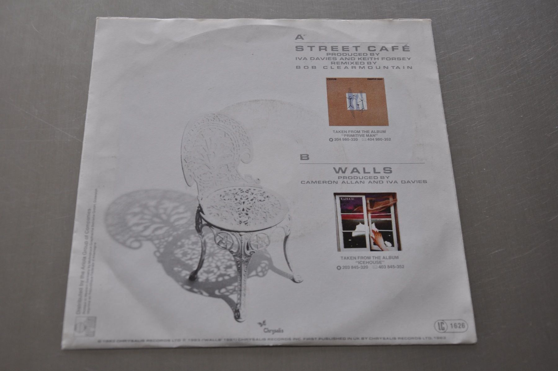 Dischi in vinile: ICEHOUSE 7 STREET CAFE – Usato da Sion venduto da jaipur1401 1