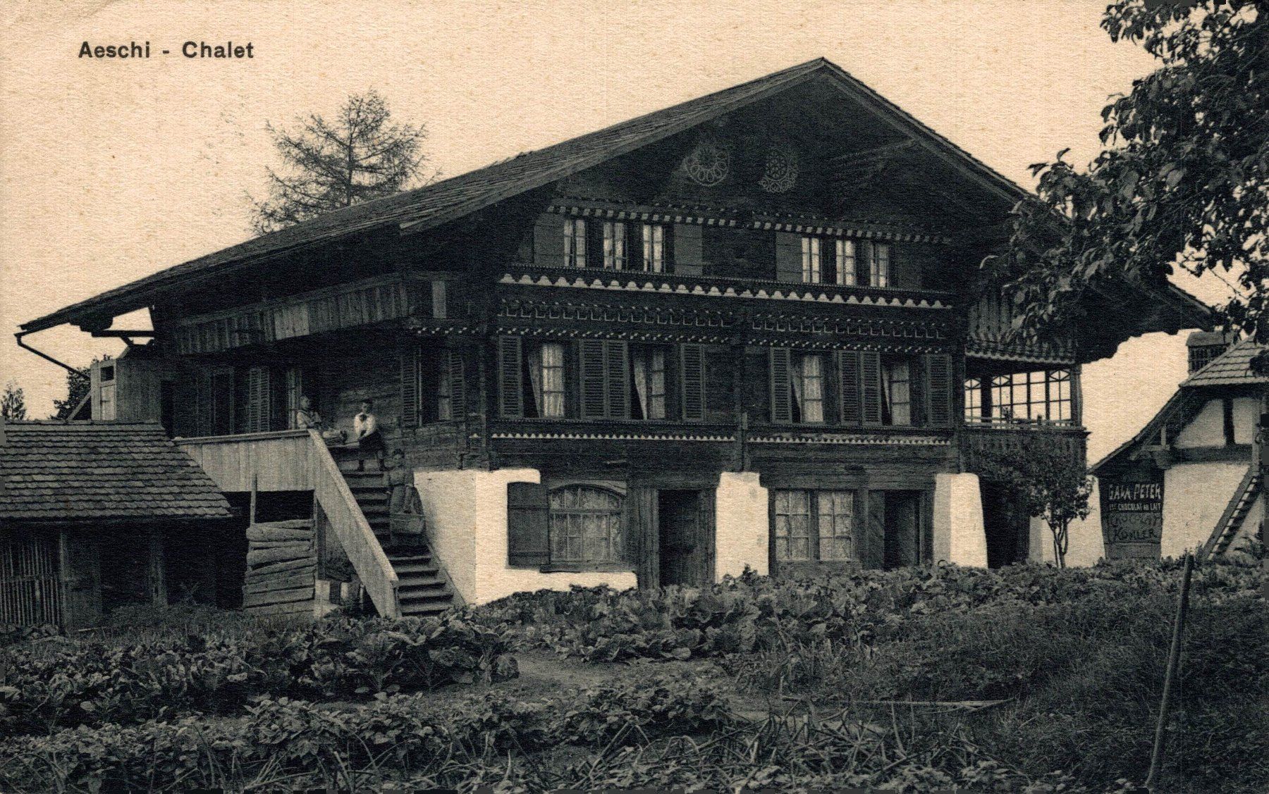 Ansichtskarten: Aeschi - Chalet – Gebraucht aus Bronschhofen von Astore