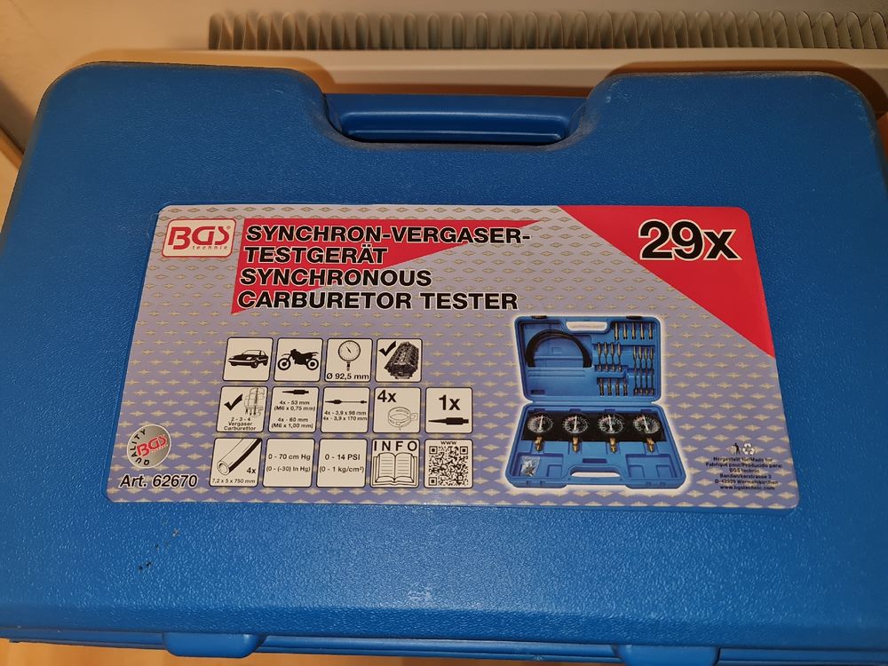 Bgs 62670 Testgerät BGS 62670 Synchron-Vergaser-Te Produktbild-Vorschau 12