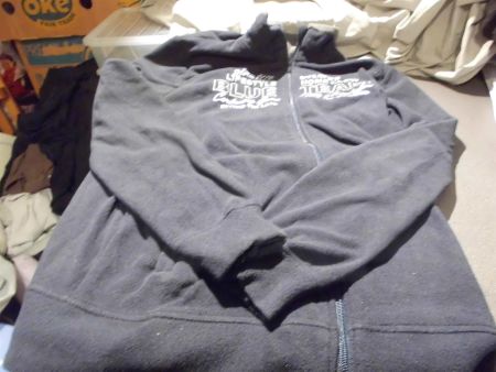 Jacke Grösse L 52/54, Livergy, blau/Aufd