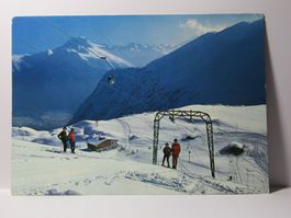 Skilift Belalp ob Blatten / Naters mit Talstation  1972