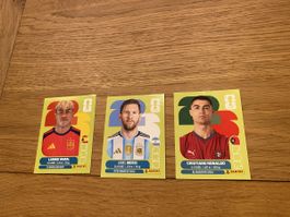 Panini FIFA Sticker 2026 Ronaldo, Messi, Yamal
