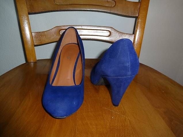Scarpe da donna: Blaue High Heels, Grösse 37 – Usato da Basel venduto da kru_m5x5 2