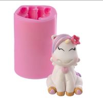 Moule Licorne Silicone Décoration Gâteaux Enfants. Neuve