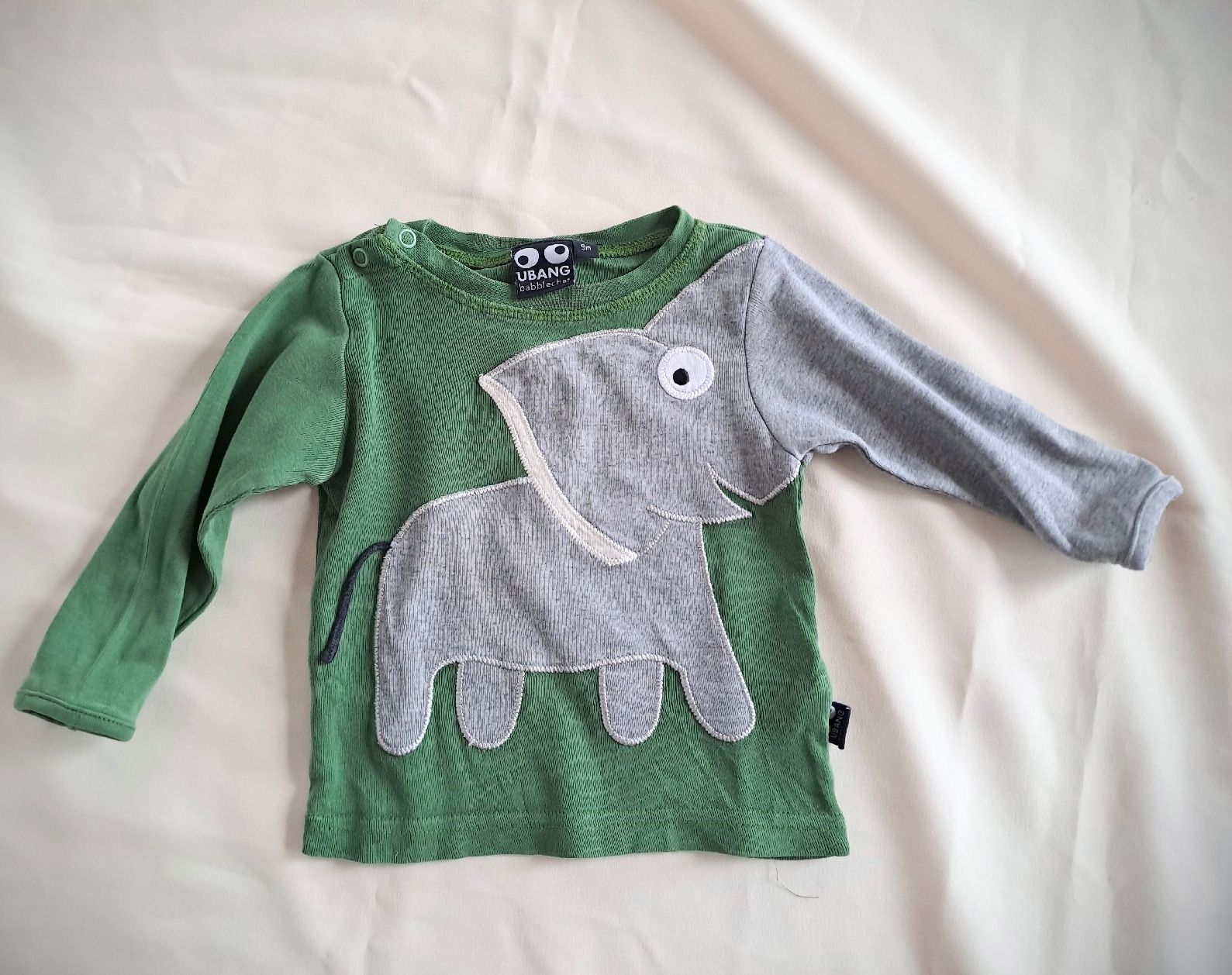 Camicie, T-shirt & Polo: Langarmshirt Gr.74 Elefant – Usato da Bänk (Dägerlen) venduto da Quatschdachs