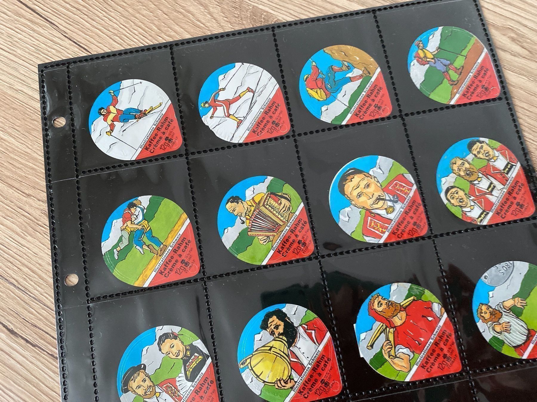 Coperchi dei cremini per caffè: KRD 53 ILLUSTRATIONEN SCHWEIZ – Usato da Glattbrugg venduto da riseca 3