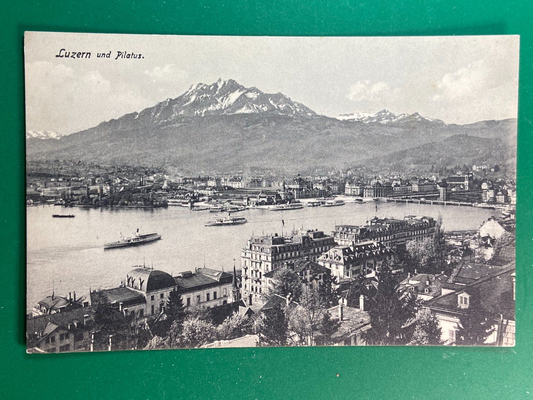 Cartes postales: Luzern und Pilatus – D'occasion à Steg VS par danwer74