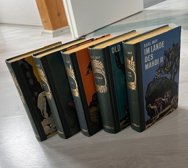 Libri: Karl May - 5 Bände Bertelsmann Verlag – Usato da Löhningen venduto da Sojoso