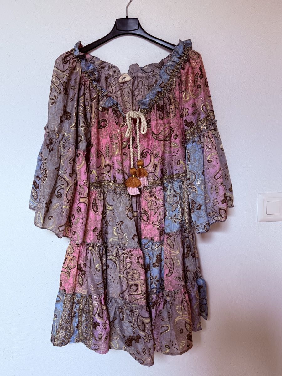 Vestiti: Boho Minikleid / Tunika aus Seide – Nuovo (secondo la descrizione) da Sigriswil venduto da ck56