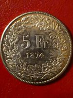 Sehr Alte Munze Replica 1874 top Zustand