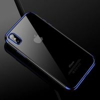 iPhone Xs / X Silikon Cover TPU BLAU