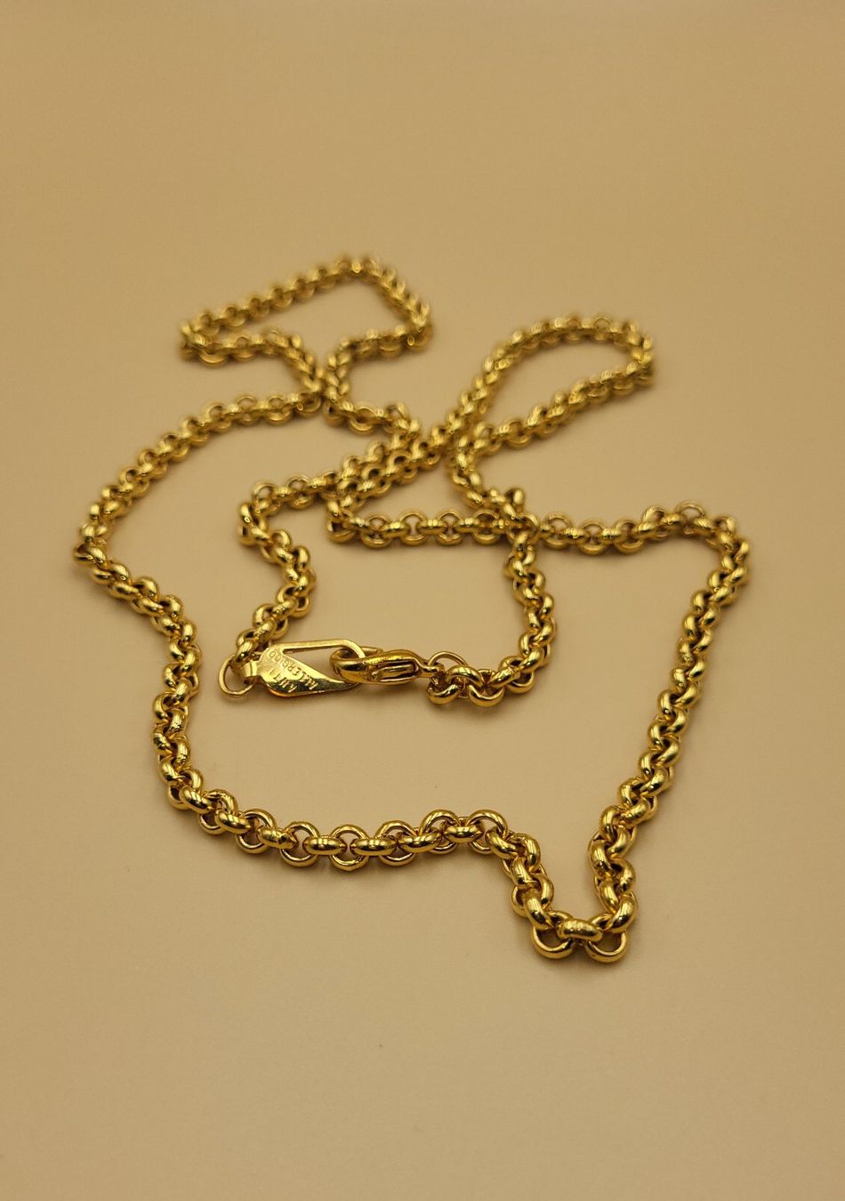 Catenine: Goldene Elegante Kette 80.5cm Lang – Usato da Wald ZH venduto da SwissPawnshop 3