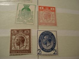 Grossbritannien, Satz 1929, UPU Congres London *