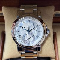 FLASH SALE Breguet Marine GMT 2023 Full Set 5857ST/12/SZ0