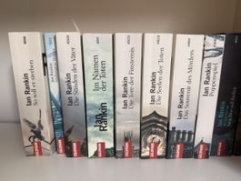 Ian Rankin Krimis Sammlung, 9 Bücher, Zustand sehr gut.
