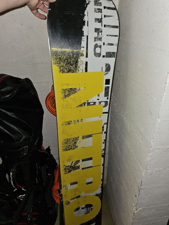 Snowboard Nitro Board: Nitro Swindle mit Burton Bindung – Usato da Dielsdorf venduto da RouvenMueller 2