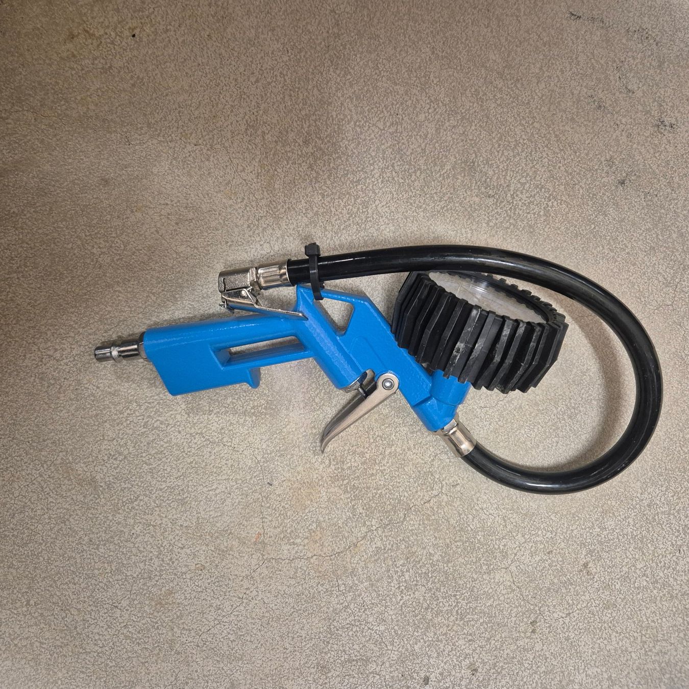 Messen: Reifenfüller mit Manometer blau neu – Neu (gemäss Beschreibung) aus Schafisheim von Bingi02 1