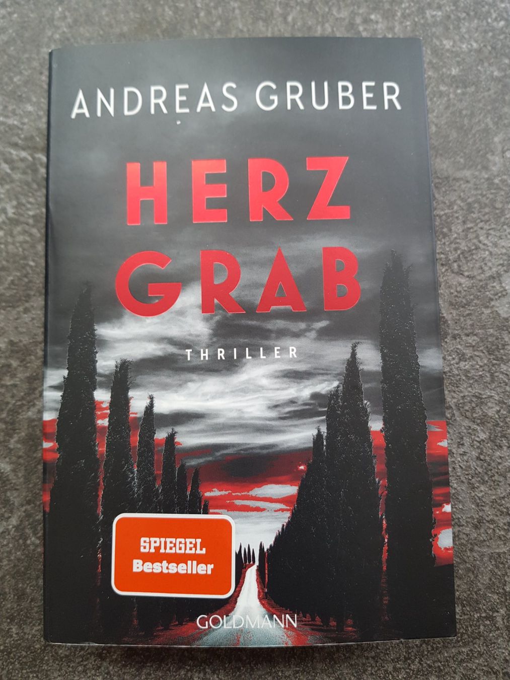 Bücher: HERZGRAB / Andreas Gruber / Thriller 2025 – Gebraucht aus Dietikon von marconi07