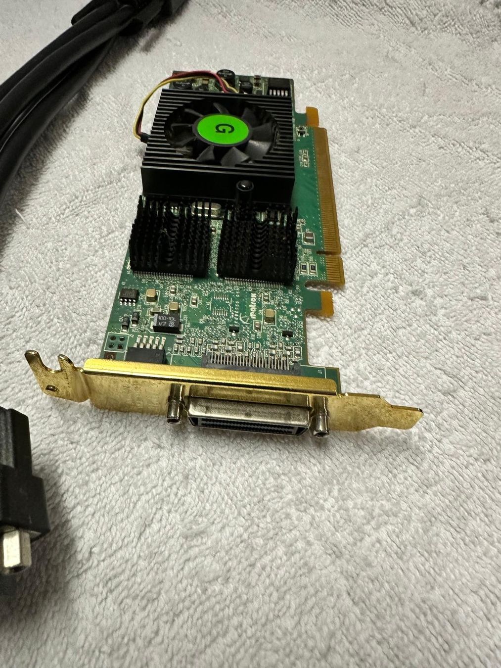 Matrox Schede grafiche: Matrox QID-E128 LAF 128MG PCI Express Graphics – Usato da Thörishaus venduto da zimtfein 2