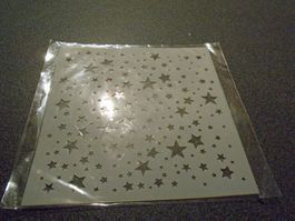 Schablone zum Backen, Sterne