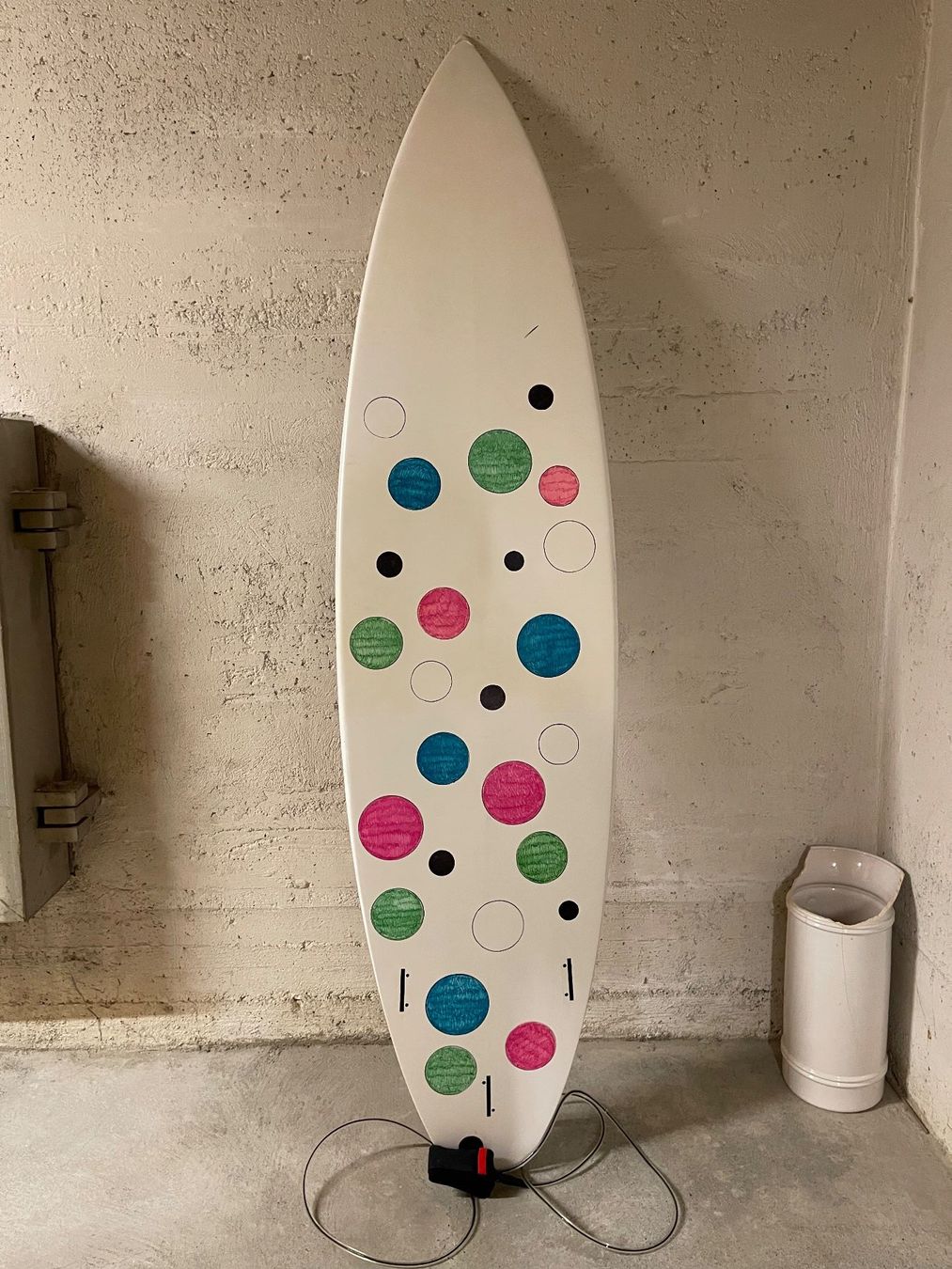Tavole da surf e di nuoto: 6'8 Zimbali Surfboard mit Tasche – Usato da Luzern venduto da mic_7nlp 1