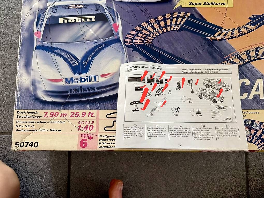Carrera Piste: Carrera Car Racing – Usato da Muri AG venduto da cag733 2