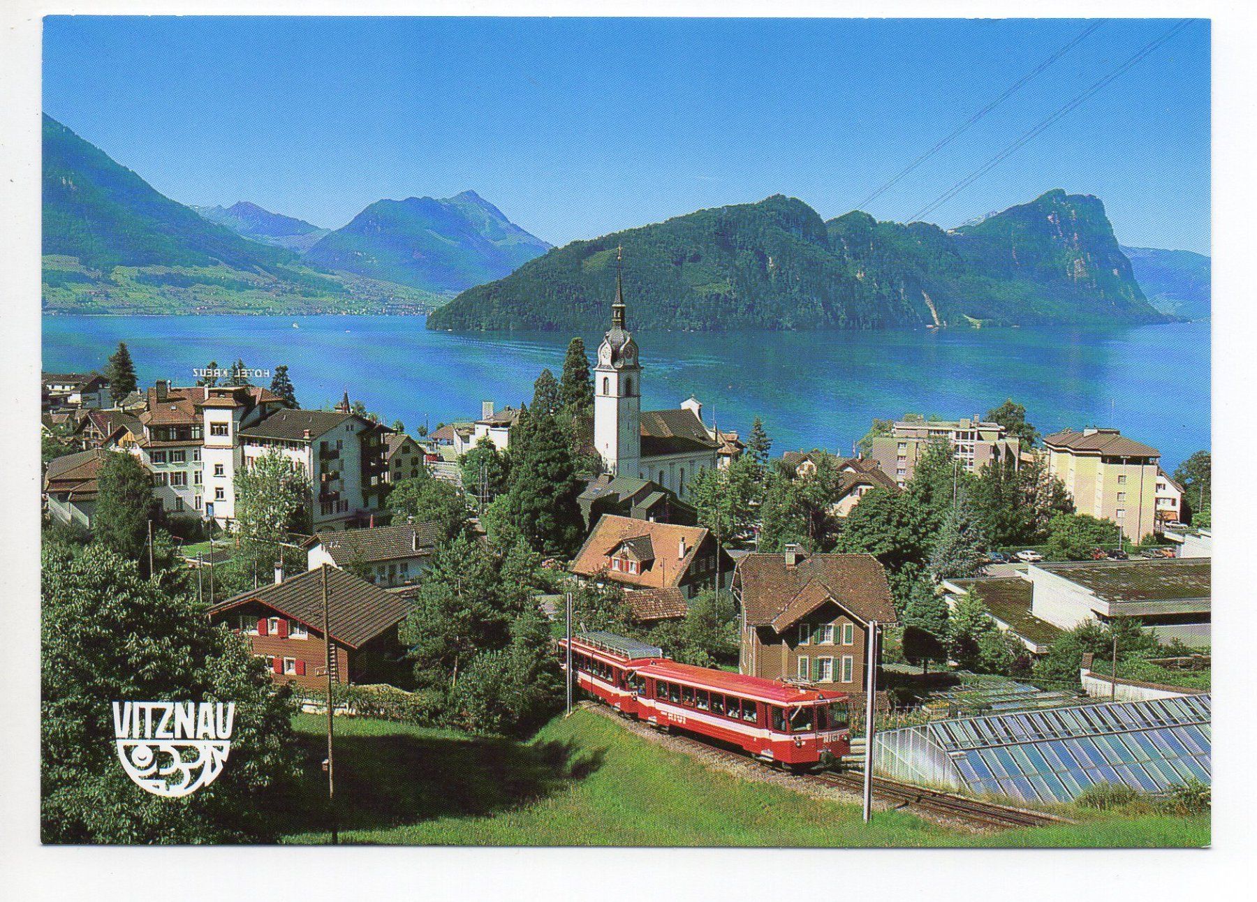 Ansichtskarten: VITZNAU Vitznau-Rigi-Bahn – Neu (gemäss Beschreibung) aus Jona von philajona