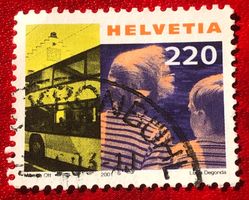 CH Briefmarken Stempel   