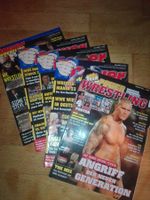Power Wrestling Magazine Sammlung  5.2007 - 2.2008 (5 Stück)